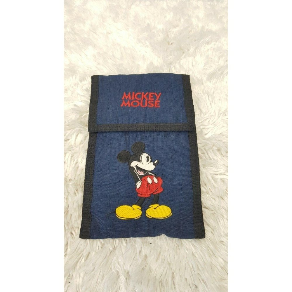 Disneyland Mikey Mouse Wallet Blue